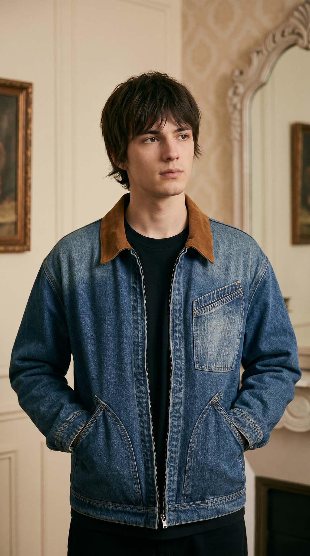 Nate Jacobs Washed Denim Jacket