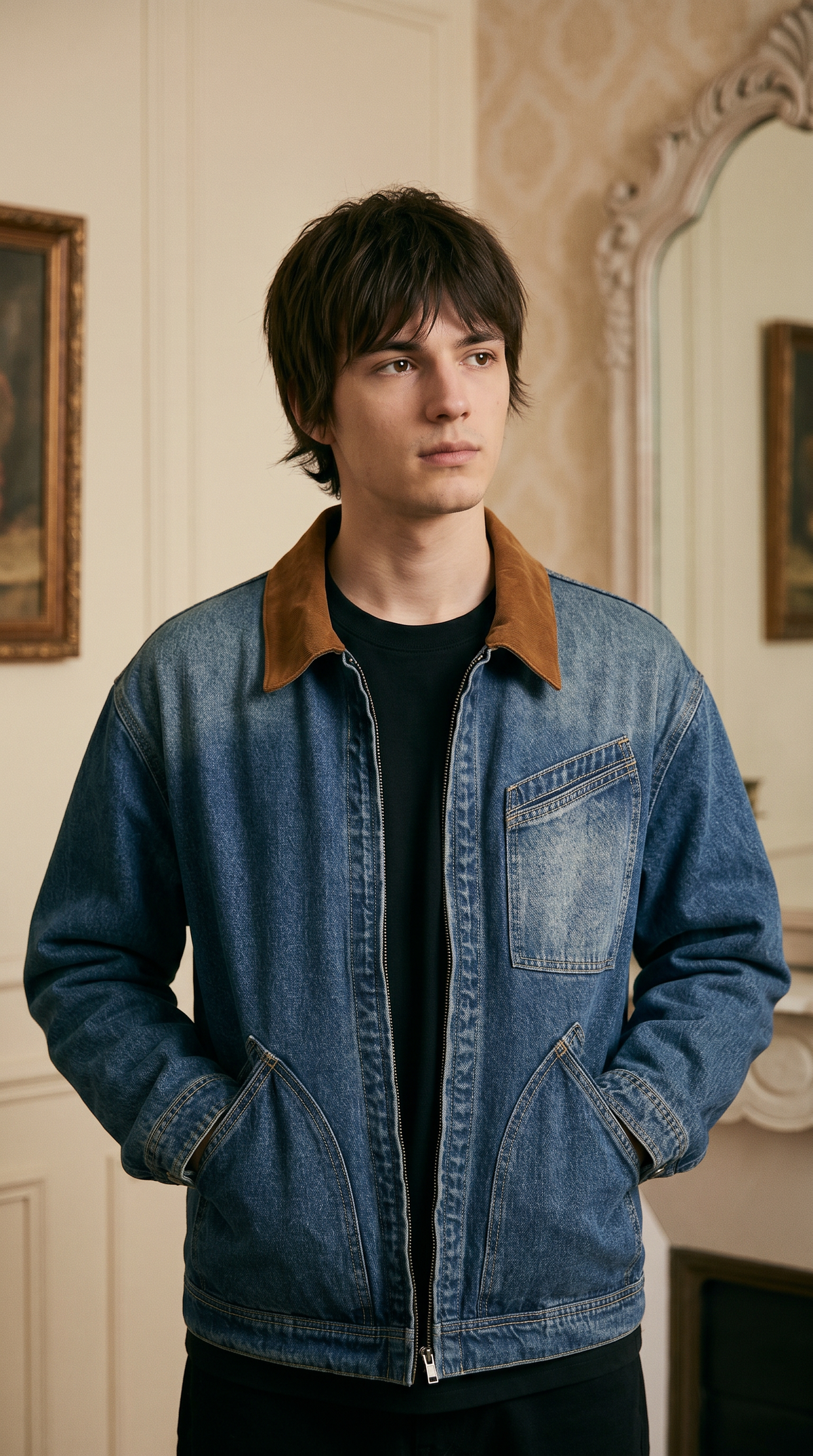 Nate Jacobs Washed Denim Jacket