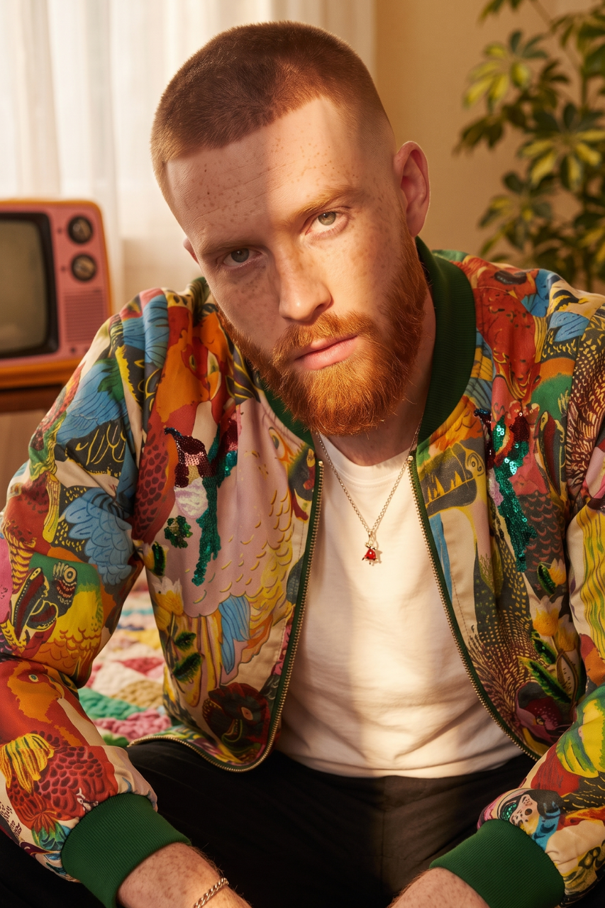 Fezco Embroidered Bomber Jacket