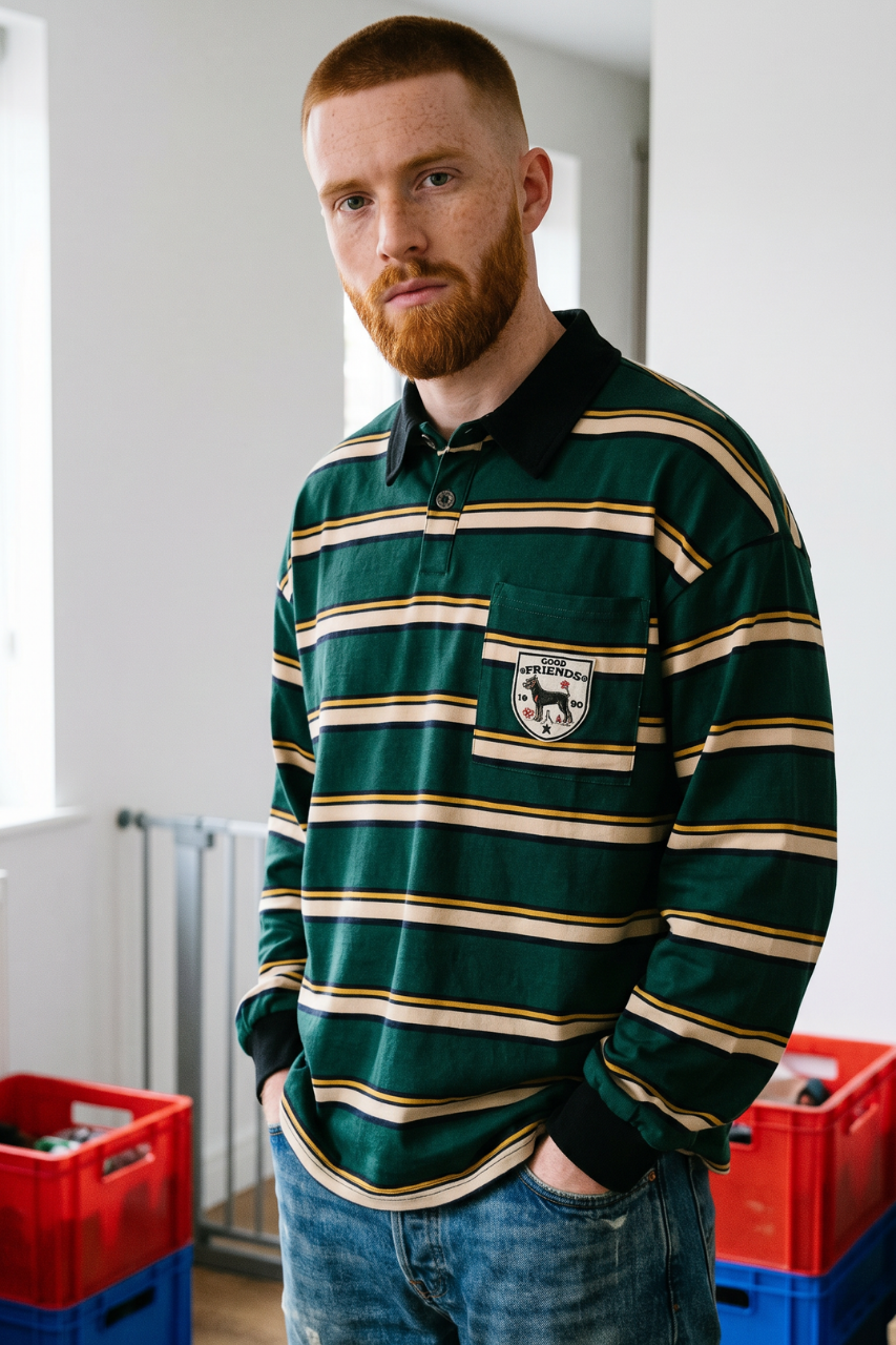 Fezco Embroidered Polo
