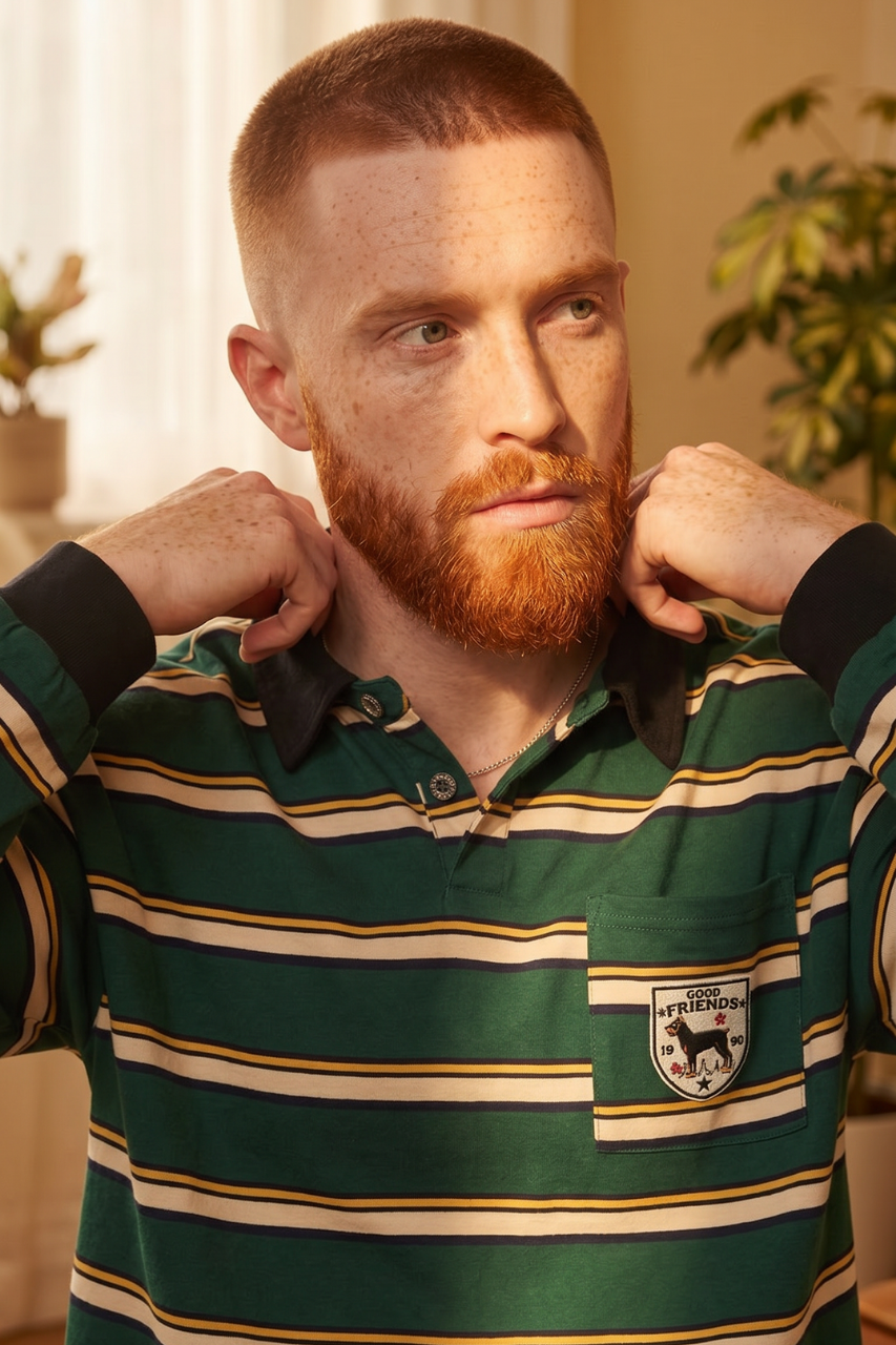 Fezco Embroidered Polo