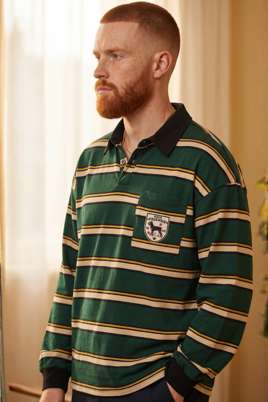 Fezco Embroidered Polo