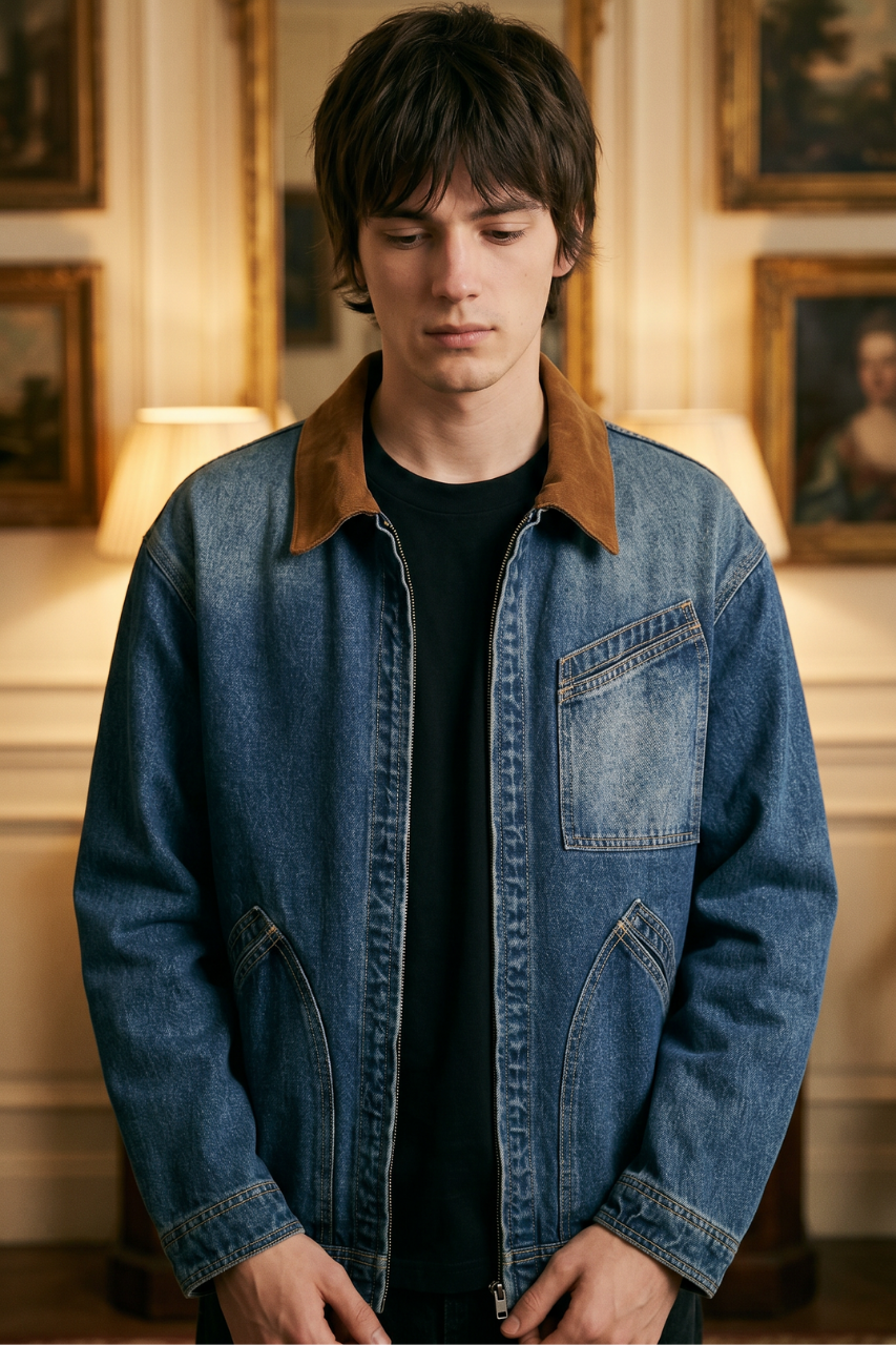 Nate Jacobs Washed Denim Jacket