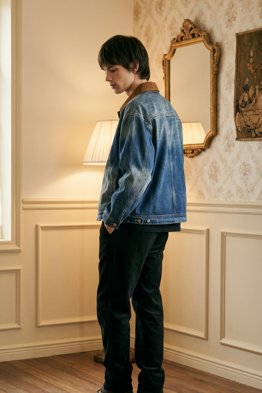 Nate Jacobs Washed Denim Jacket