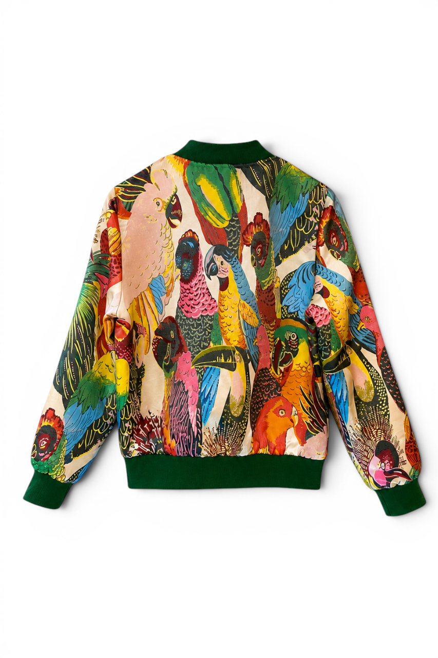 Fezco Embroidered Bomber Jacket
