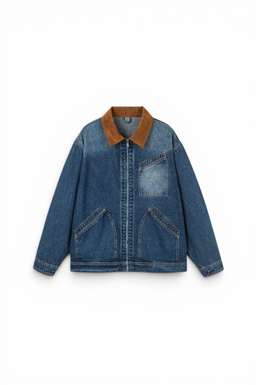 Nate Jacobs Washed Denim Jacket